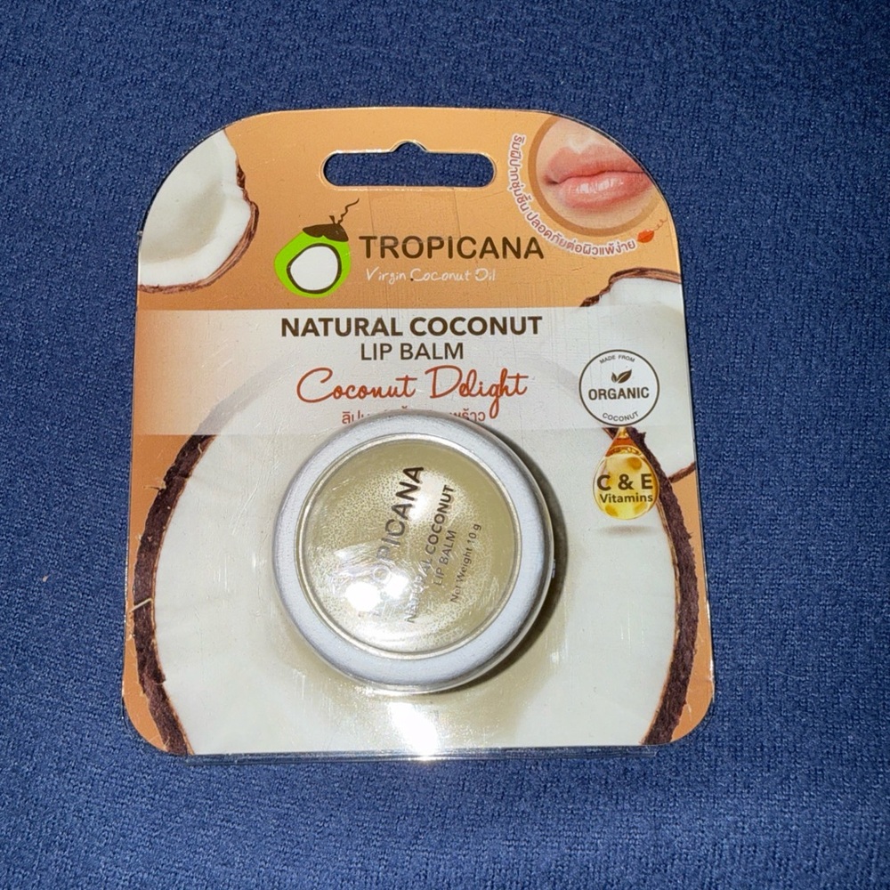 Coconut Delight Natural Coconut Lip Balm 10g